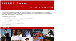 Desktop Screenshot of pierretakal.com