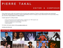Tablet Screenshot of pierretakal.com